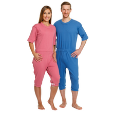 suprima Pflegeoverall kurz (4080), Pflegeoverall, Rosa und Blau; Produktbild