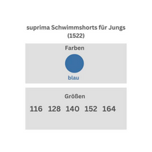suprima Schwimmshorts für Jungs (1522), 1 Stück, Größentabelle