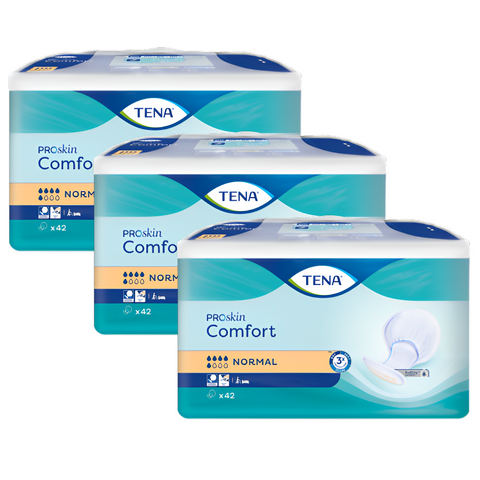 TENA Comfort Normal, Sparpaket (3 x 42 Stück)