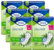 TENA Discreet Mini Plus, Sparpaket (6x20 Stück)