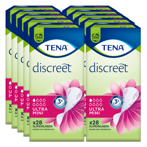 TENA Discreet Ultra Mini, Sparpaket (10 x 28 Stück)