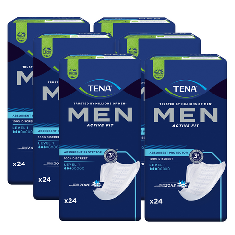 TENA Men Level 1, Sparpaket (6 x 24 Stück)