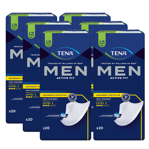 TENA Men Level 2, Sparpaket (6x20 Stück)