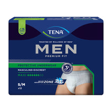 TENA Men Premium Fit Pants Maxi (Level 4), Größe: S/M, Beutel 12 Stück