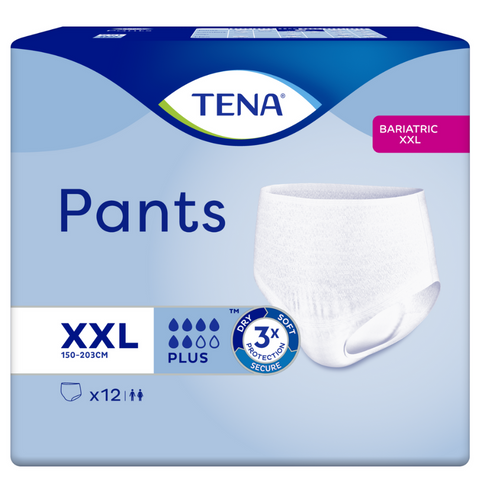 TENA Pants Bariatric Plus XXL, Beutel 12 Stück