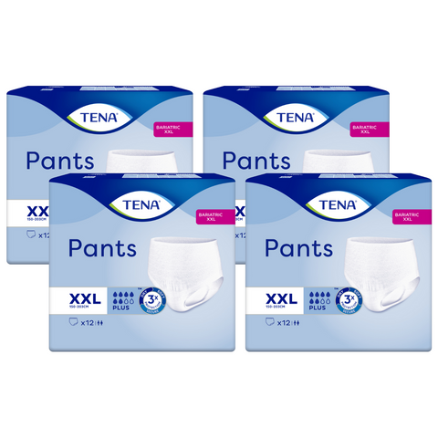 TENA Pants Bariatric Plus XXL, Sparpaket (4 x 12 Stück)