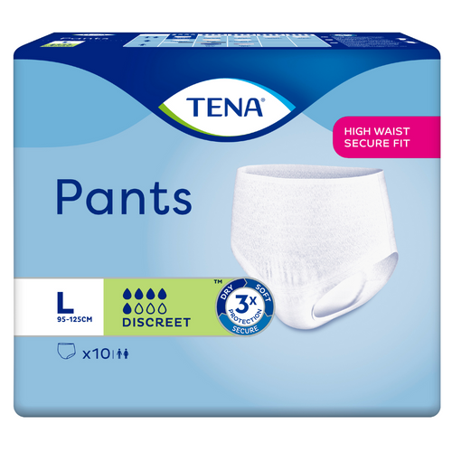 Tena pants discreet Größe: L Beutel 10 Stück 