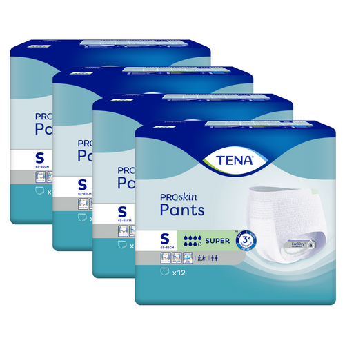 TENA Pants Super, S, Sparpaket 4x12