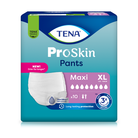 TENA Pro Skin Pants Maxi, Größe: XL, Beutel 10 Stück