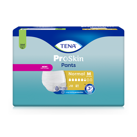 TENA Pro Skin Pants Normal, Größe: M, Sparpaket (4 x 18 Stück)