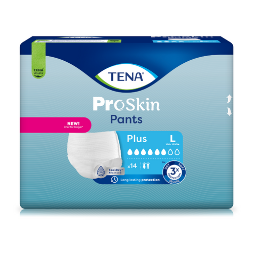 TENA Proskin Pants Plus, Größe: L, Beutel 14 Stück 