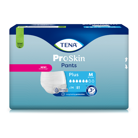 TENA Proskin Pants Plus, Größe: M, Beutel 14 Stück 