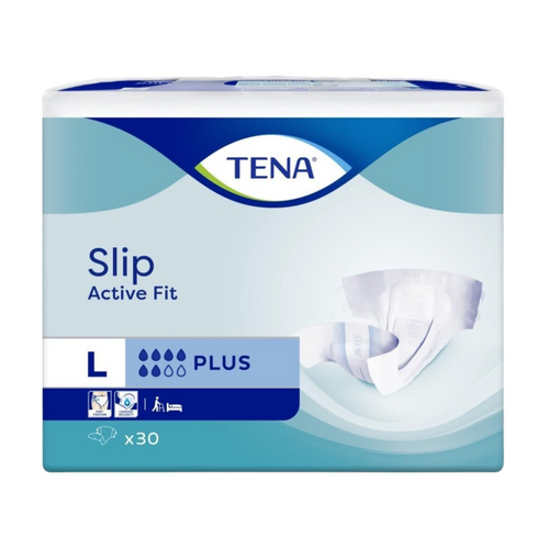 TENA Slip Active Fit Plus Größe: L, Beutel 30 Stück 