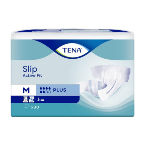 TENA Slip Active Fit Plus Größe: M, Beutel 30 Stück 