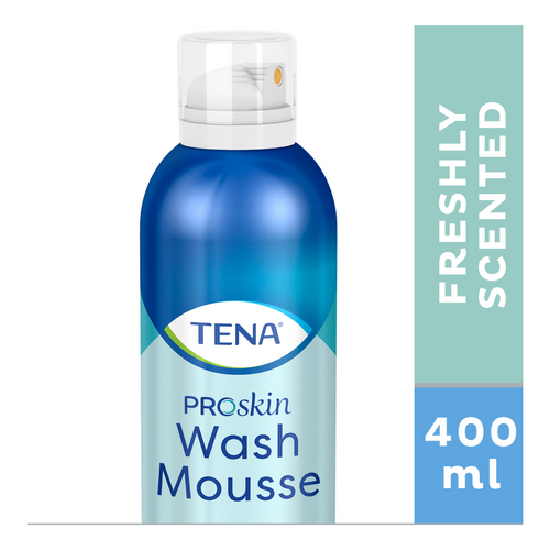 TENA Wash Mousse, verschluss