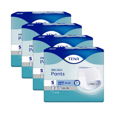 TENA Pants Plus , Größe: S, Sparpaket (4 x 14 Stück)