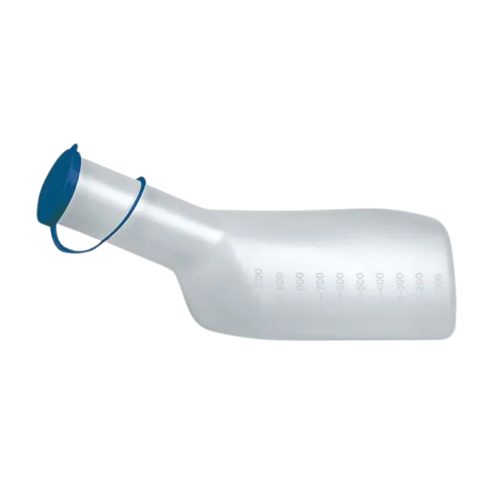 Urinflasche für Männer, mit Deckel 