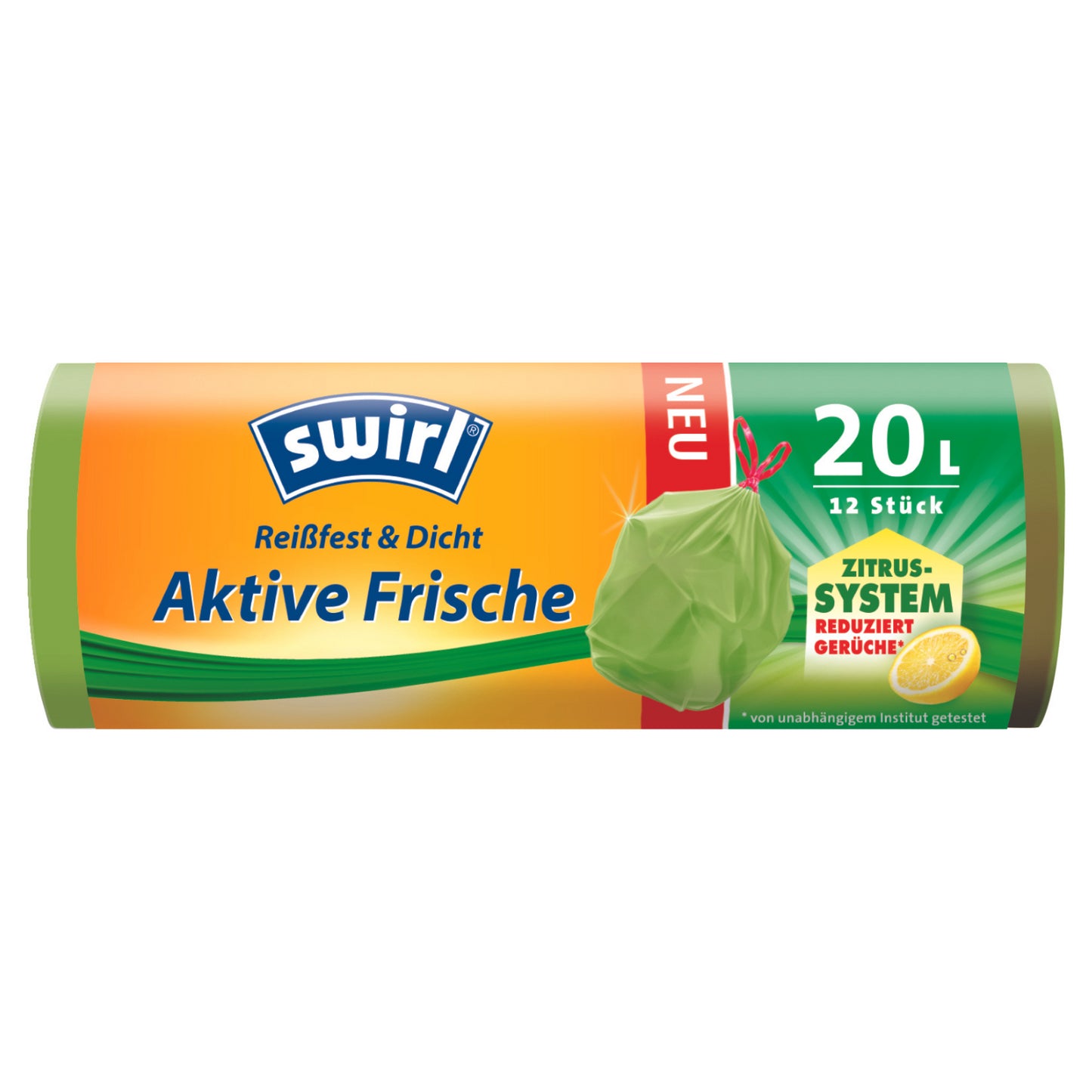 swirl® Aktive Frische Müllbeutel, 20l, 12 Stück