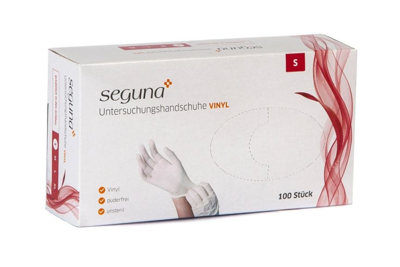 SEGUNA Vinyl-Handschuhe, Größe: S, 100 Stück