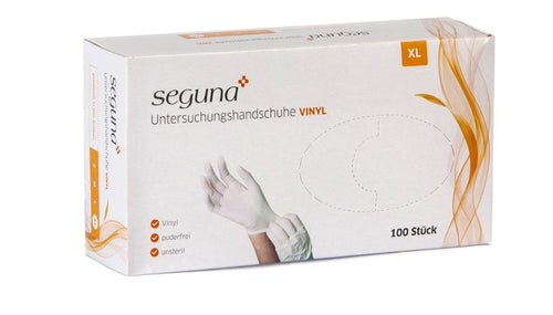 SEGUNA Vinyl-Handschuhe, Größe: XL, 100 Stück