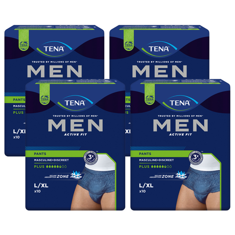TENA Men Active Fit Pants Plus S/M, L/XL jetzt kaufen • LiveoCare ...