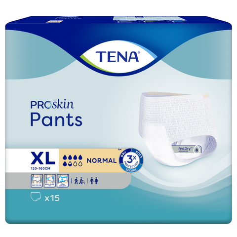 TENA Pants Normal, Größe: XL, Beutel 15 Stück