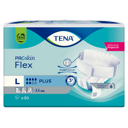 TENA Flex Plus, Größe: L, Beutel 30 Stück