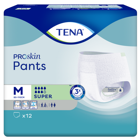 TENA Pants Super M, Packung 12 Stück